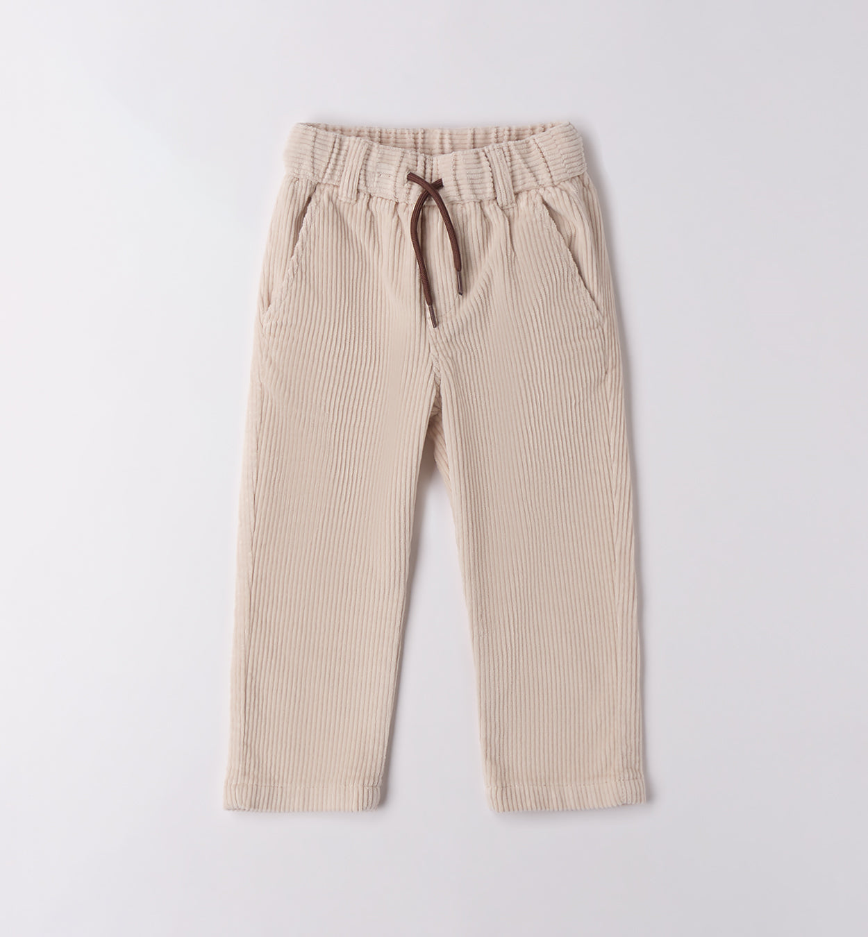 0F172 PANTALONE TESSUTO NAVETTA LUNGO BAMBINO SARABANDA