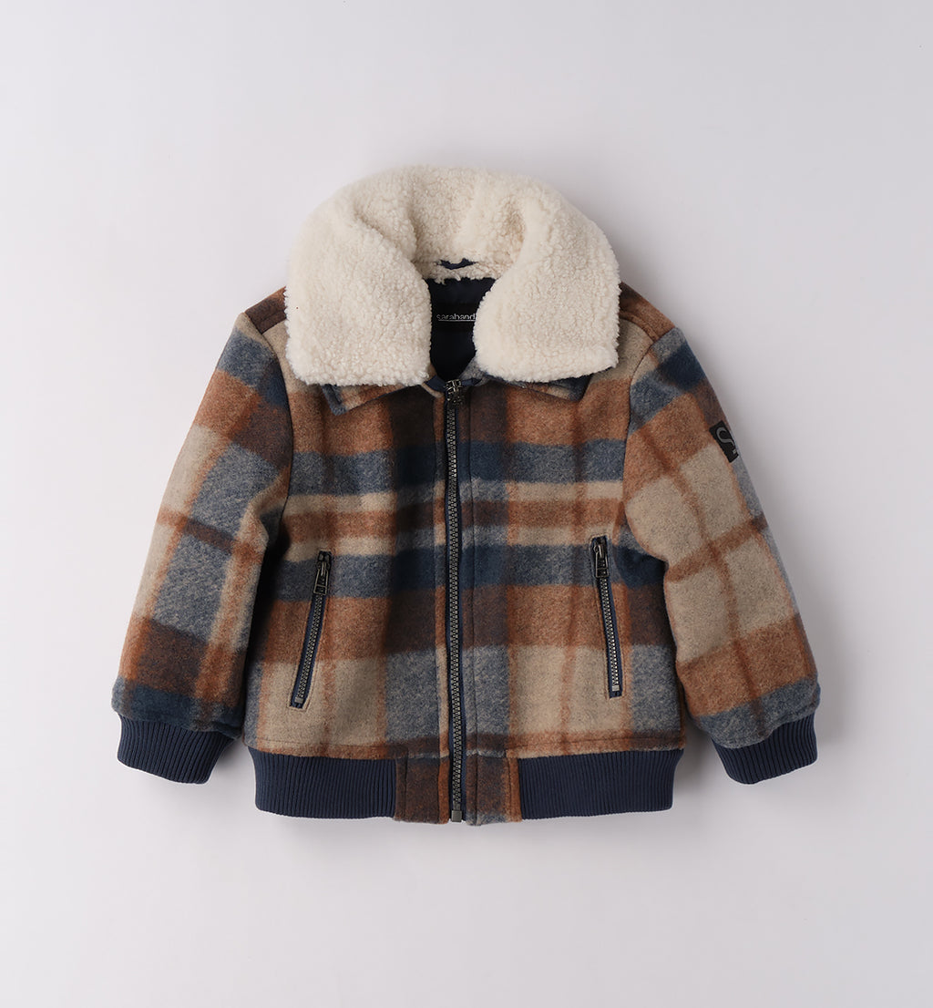 0F186 CAPPOTTI-GIUB. NAVETTA ECO-PELLE PELLIC. BAMBINO SARABANDA