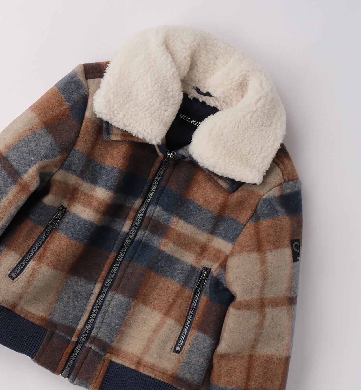 0F186 CAPPOTTI-GIUB. NAVETTA ECO-PELLE PELLIC. BAMBINO SARABANDA