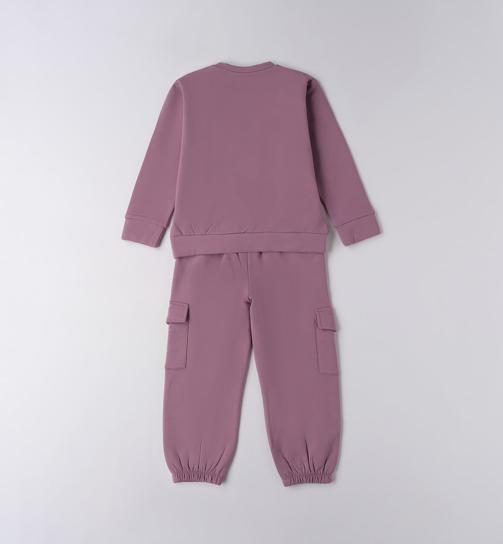 0F208 TUTA JOGGING DUE PEZZI BAMBINA SARABANDA