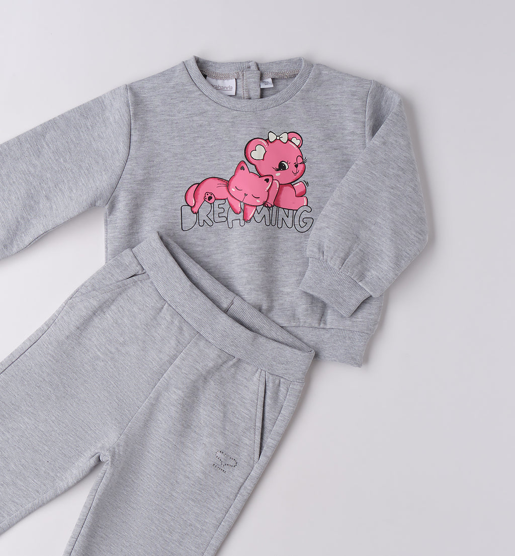 0F211 TUTA JOGGING DUE PEZZI BAMBINA SARABANDA