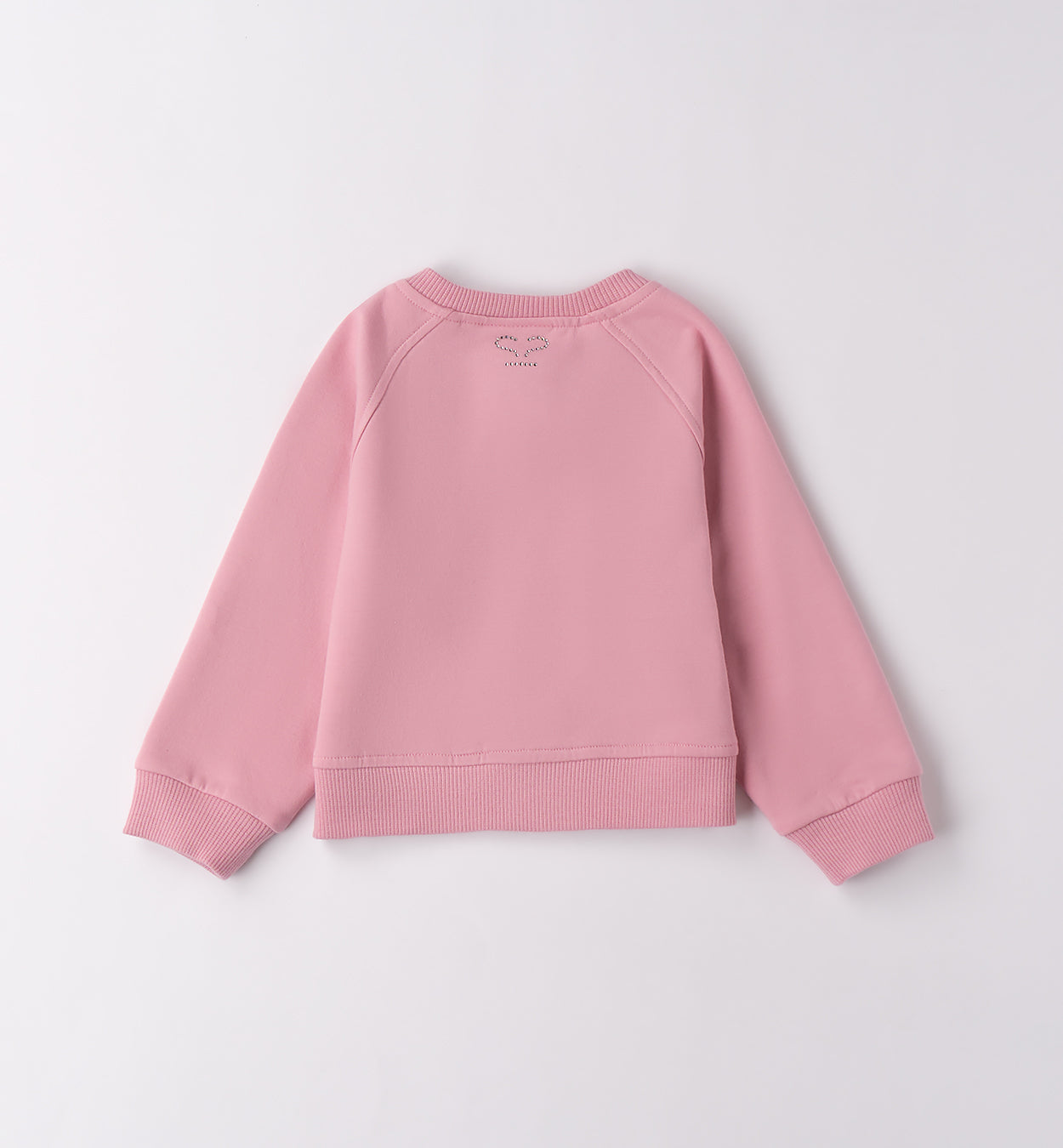 0F226 FELPA APERTA ML CON ZIP O CON BOTTONI BAMBINA SARABANDA