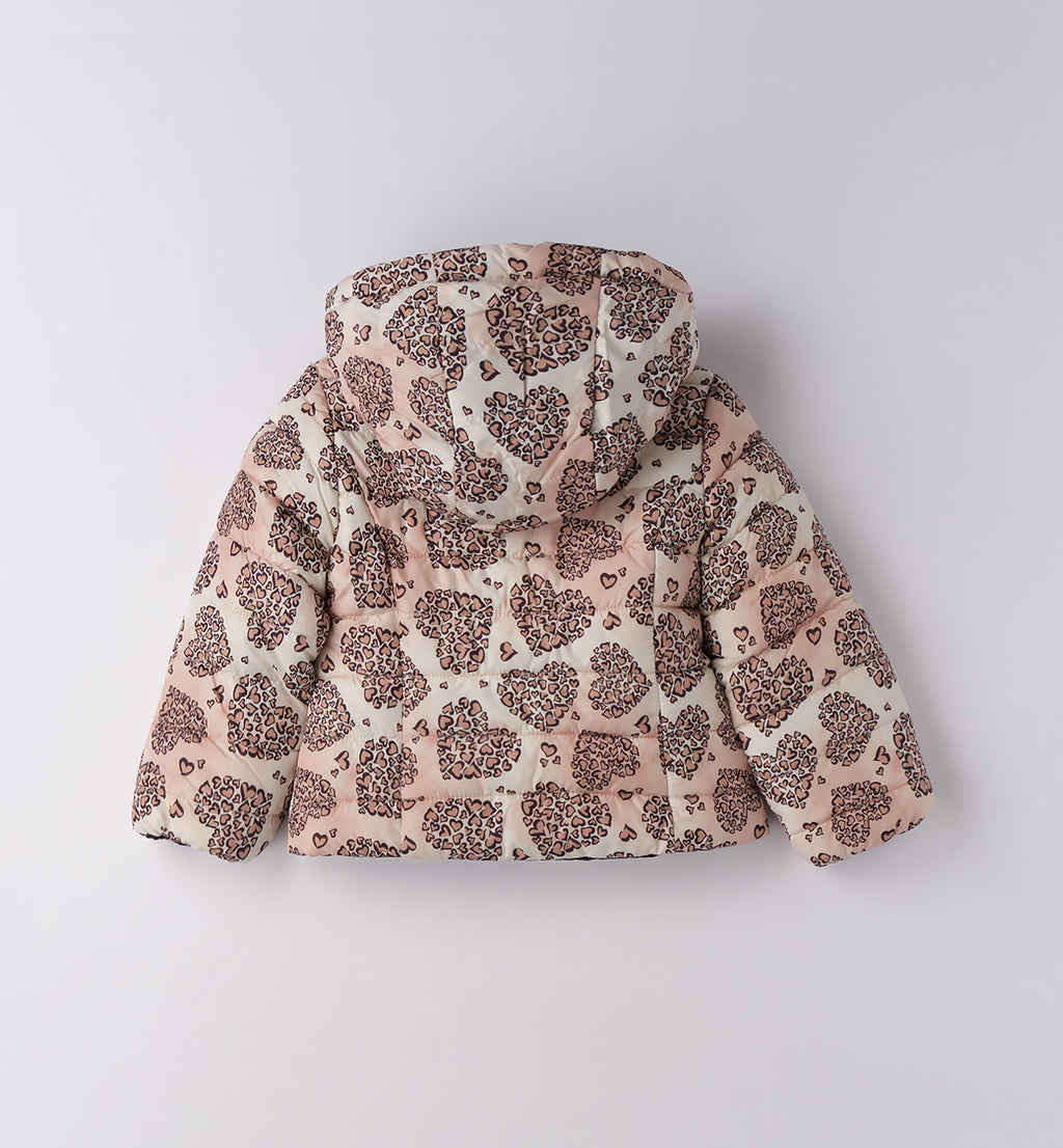 0F249 GIUBBOTTO IMBOTTITO TESSUTO TERMICO BAMBINA SARABANDA