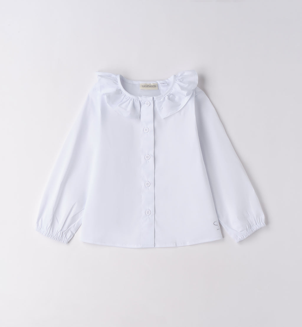 0F324 CAMICIA ML BAMBINA SARABANDA