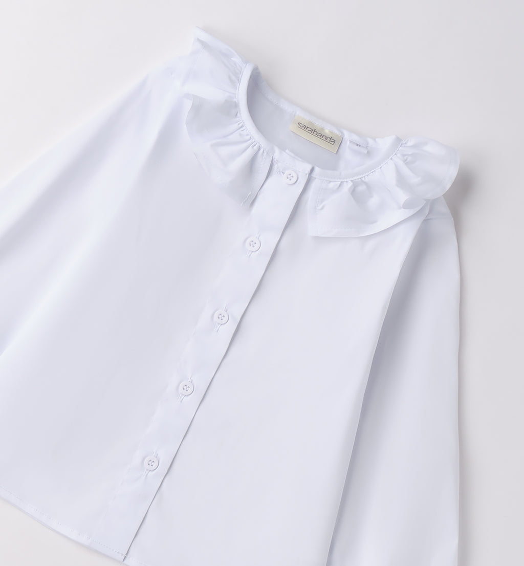 0F324 CAMICIA ML BAMBINA SARABANDA