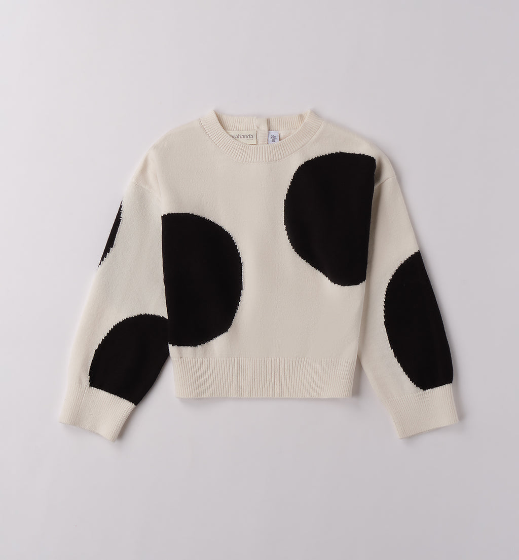 0F326 MAGLIONE BAMBINA SARABANDA