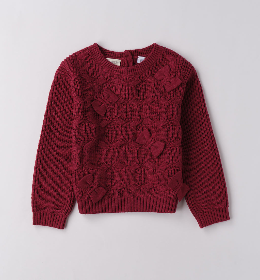 0F333 MAGLIONE BAMBINA SARABANDA
