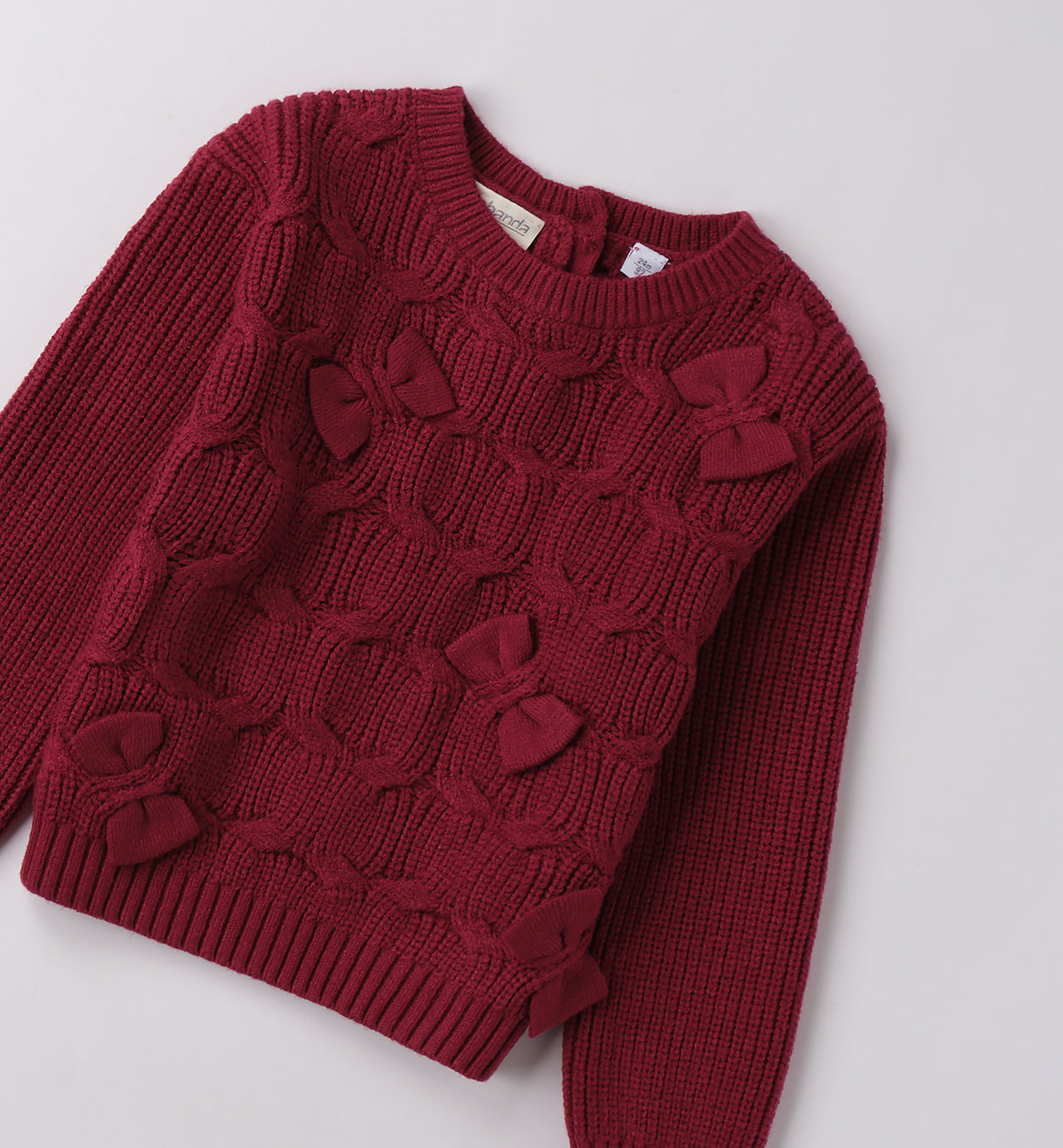 0F333 MAGLIONE BAMBINA SARABANDA