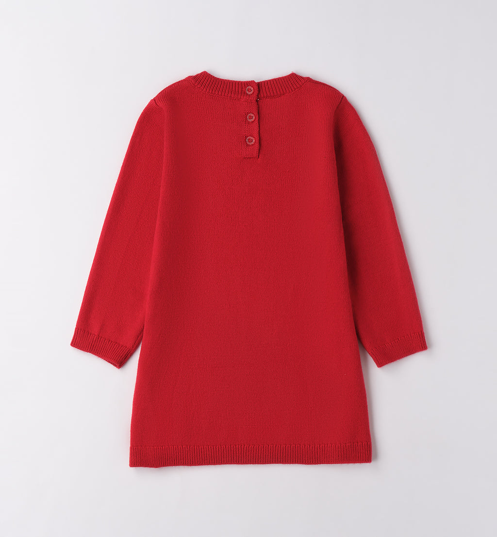 0F343 ABITO TRICOT CON MANICA BAMBINA SARABANDA