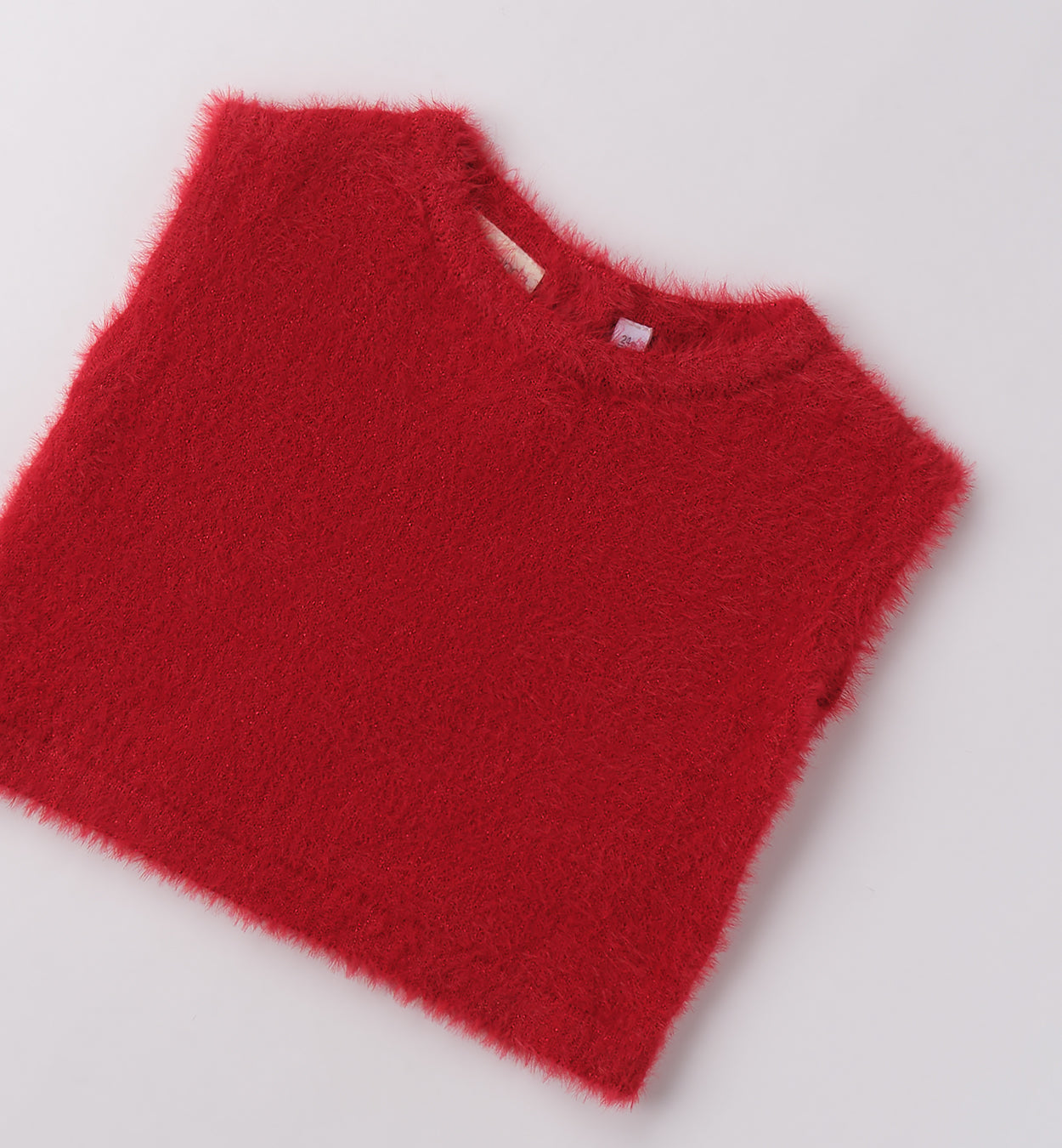 0F345 GILET IN MAGLIA BAMBINA SARABANDA