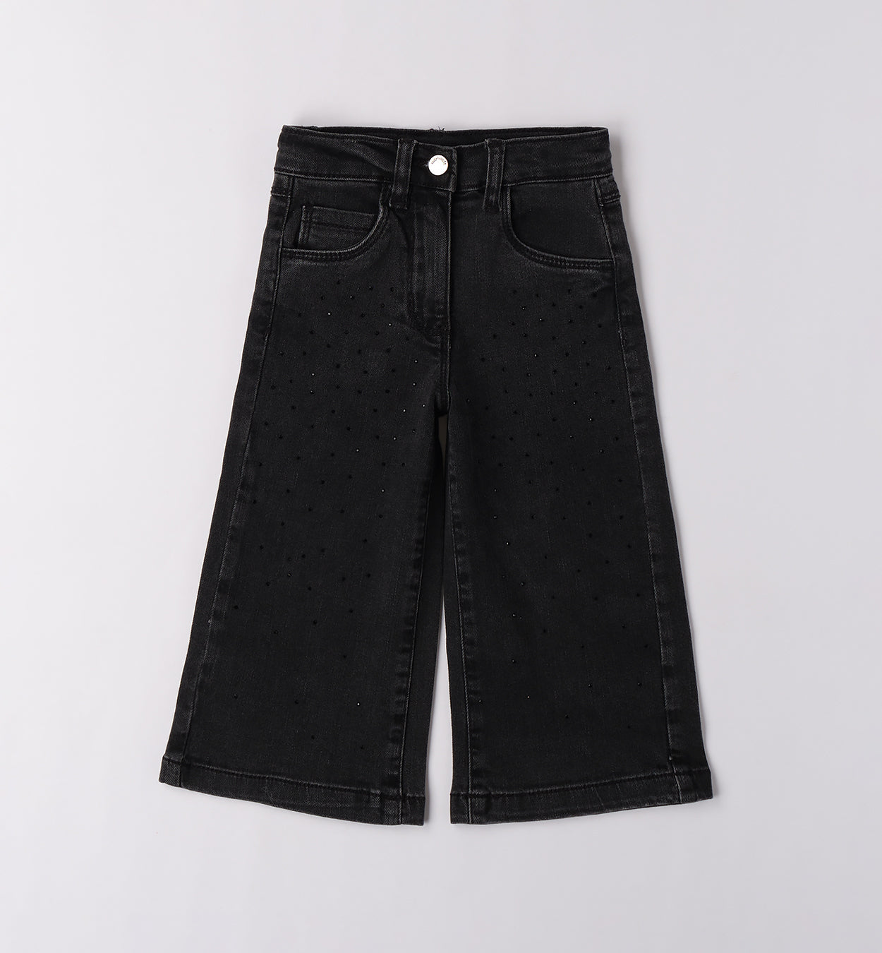 0F353 PANTALONE DENIM LUNGO BAMBINA SARABANDA