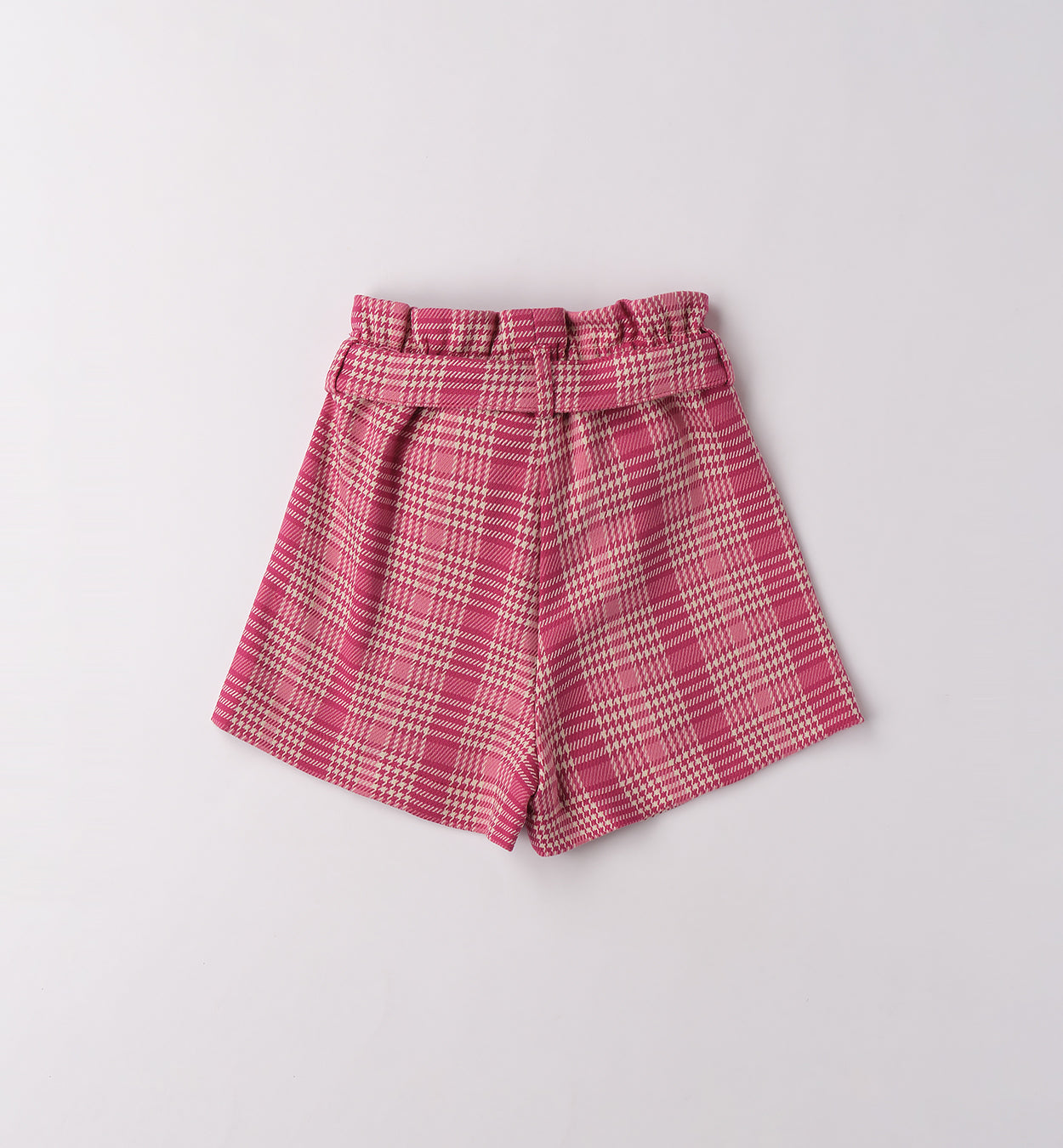 0F360 PANTALONE TESSUTO NAVETTA CORTO BAMBINA SARABANDA