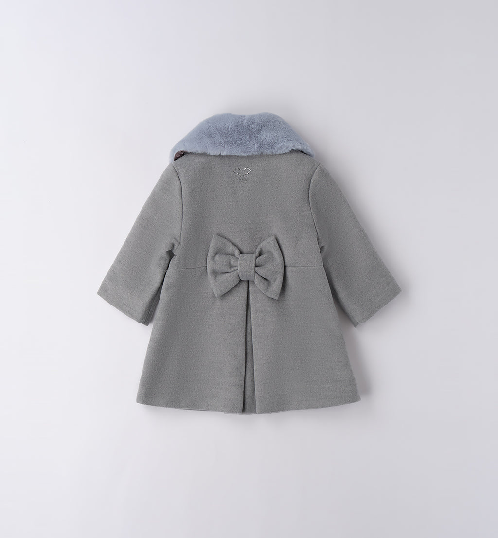 0F380 CAPPOTTI-GIUB. NAVETTA ECO-PELLE PELLIC. BAMBINA SARABANDA