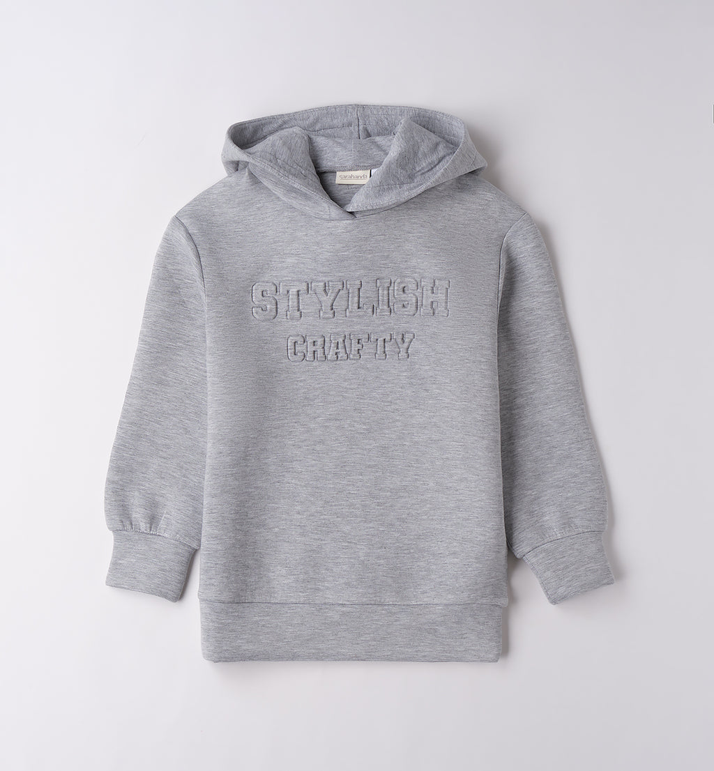 0F431 FELPA CHIUSA CON O SENZA CAPPUCCIO RAGAZZA SARABANDA