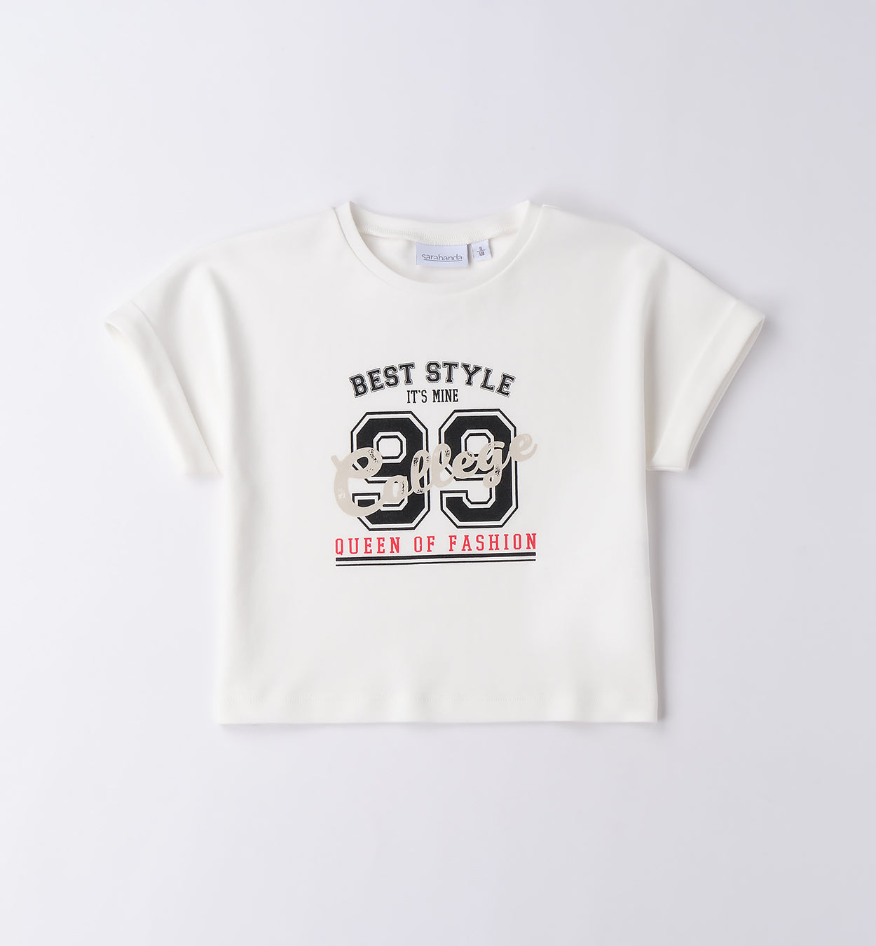 0F436 TEE SHIRT RAGAZZA SARABANDA