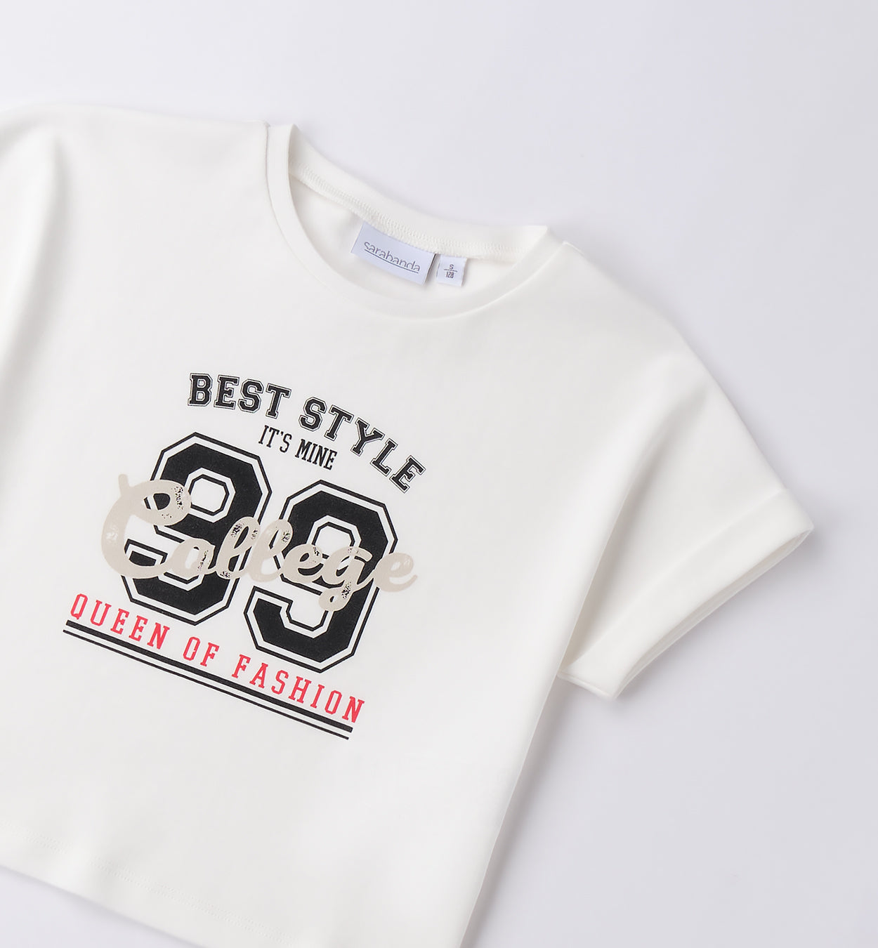 0F436 TEE SHIRT RAGAZZA SARABANDA