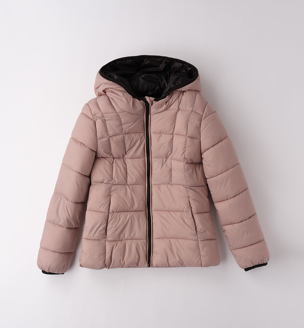 0F492 GIUBBOTTO IMBOTTITO TESSUTO TERMICO RAGAZZA SARABANDA