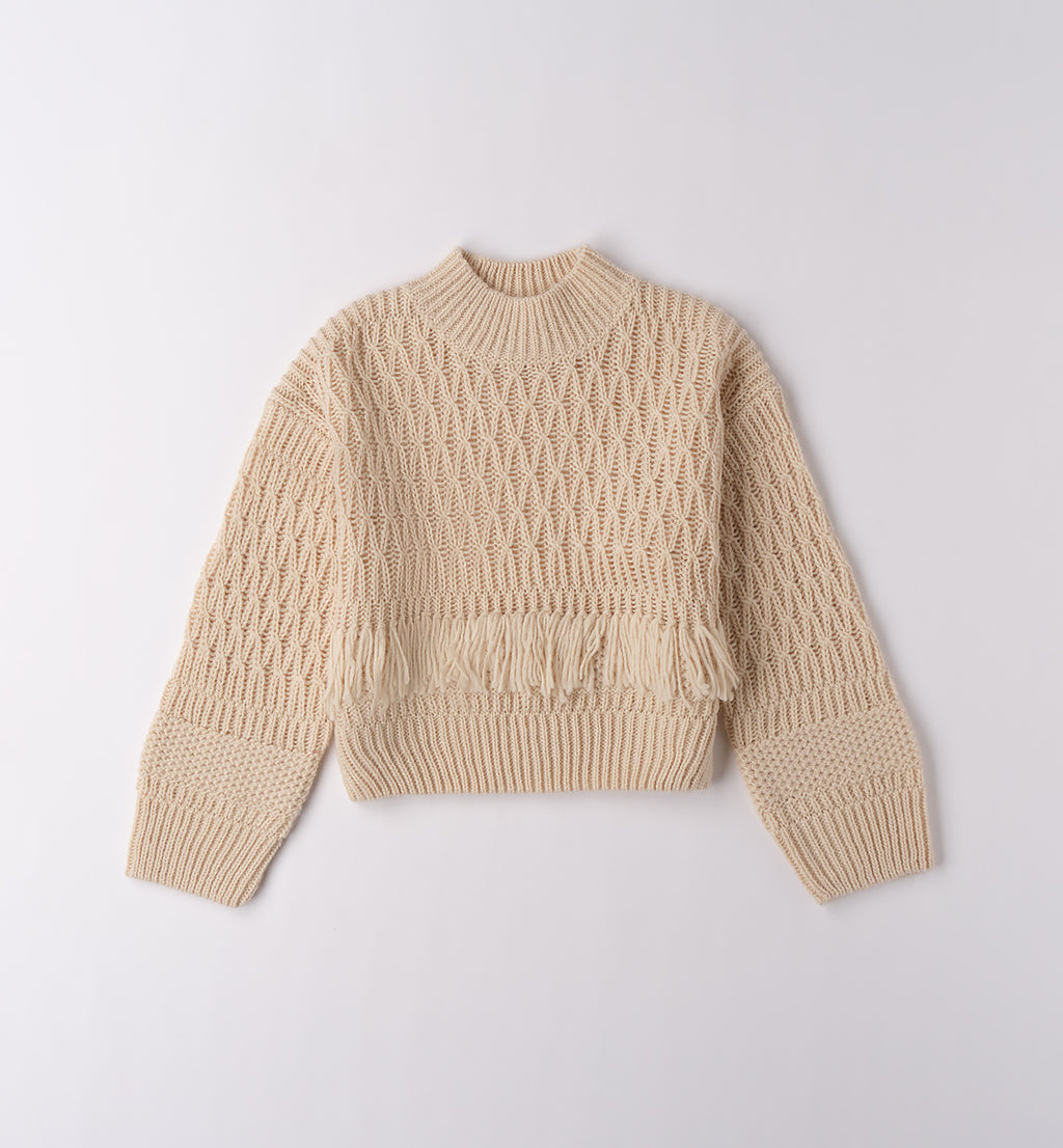 0F507 MAGLIONE RAGAZZA SARABANDA