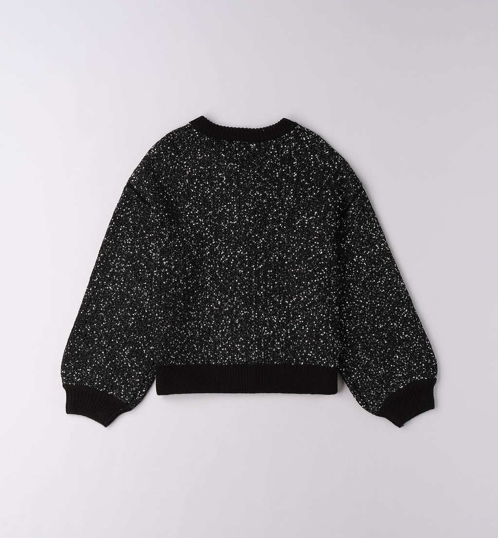 0F535 CARDIGAN SCALDACUORE RAGAZZA SARABANDA