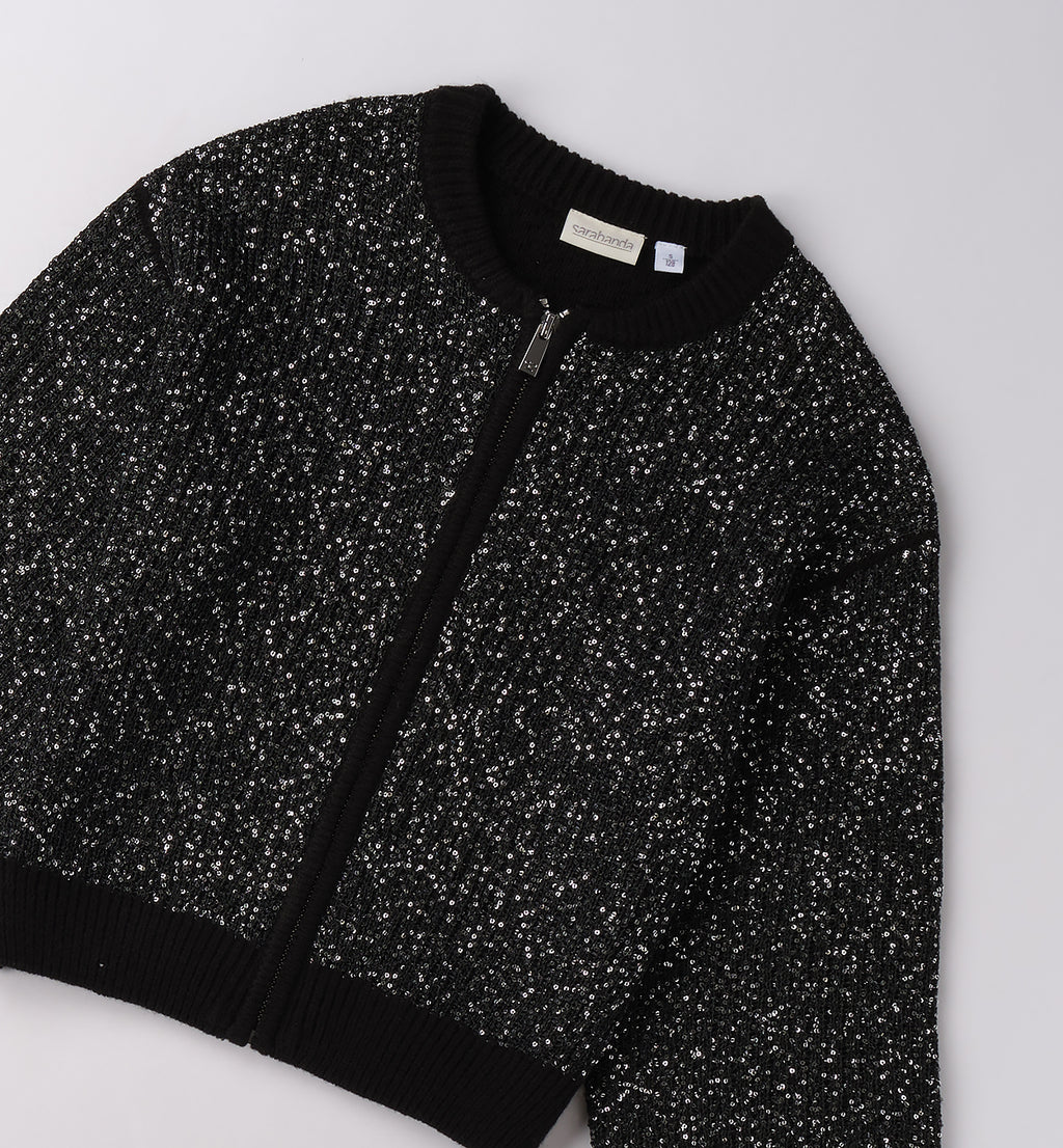 0F535 CARDIGAN SCALDACUORE RAGAZZA SARABANDA