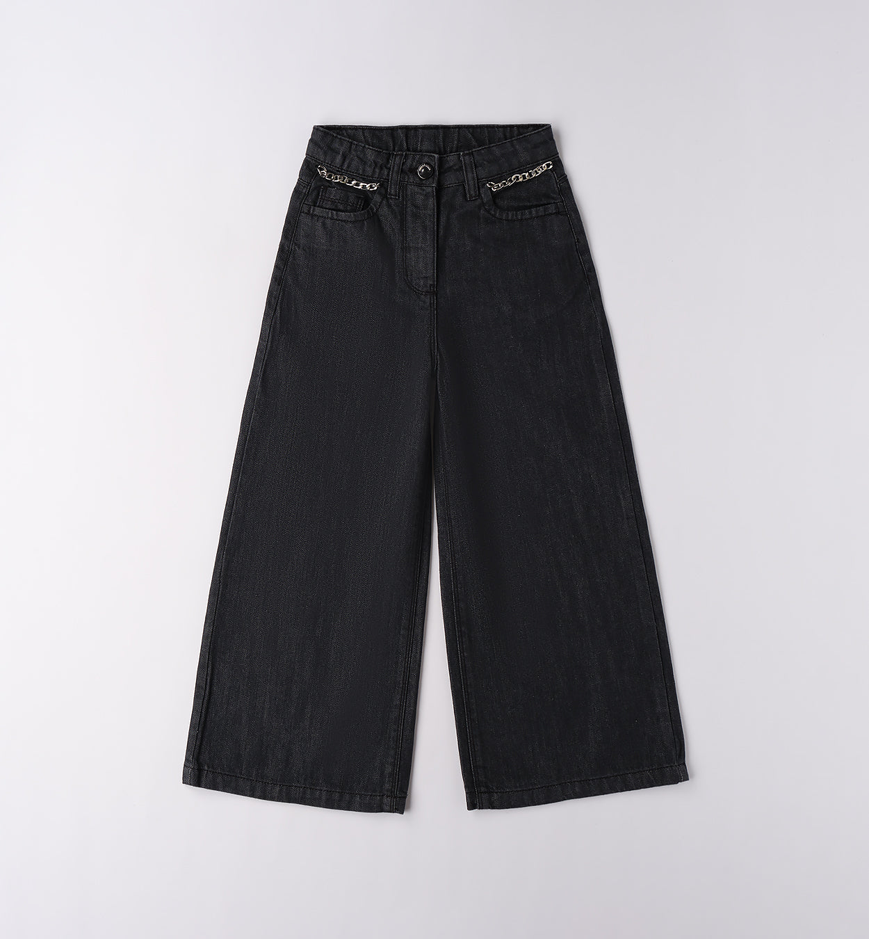 0F544 PANTALONE DENIM LUNGO RAGAZZA SARABANDA