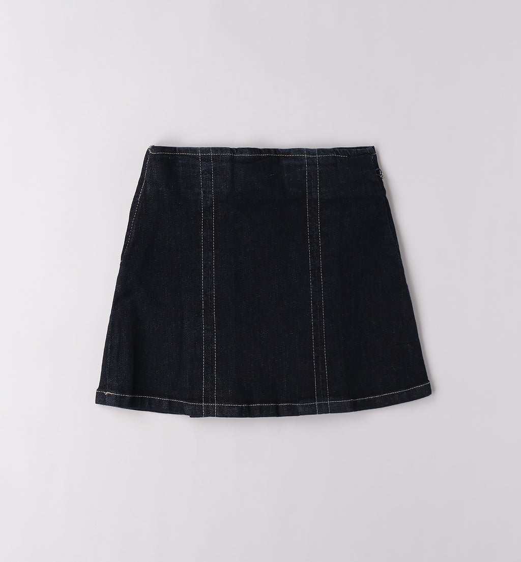 0F554 GONNA DENIM RAGAZZA SARABANDA