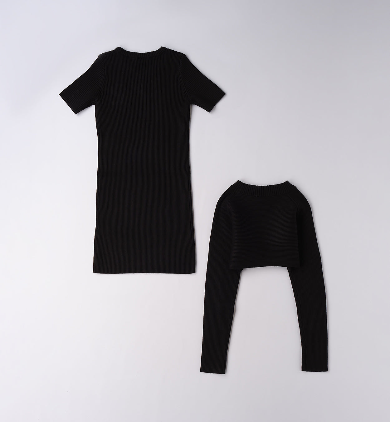 0F562 ABITO TRICOT CON MANICA RAGAZZA SARABANDA