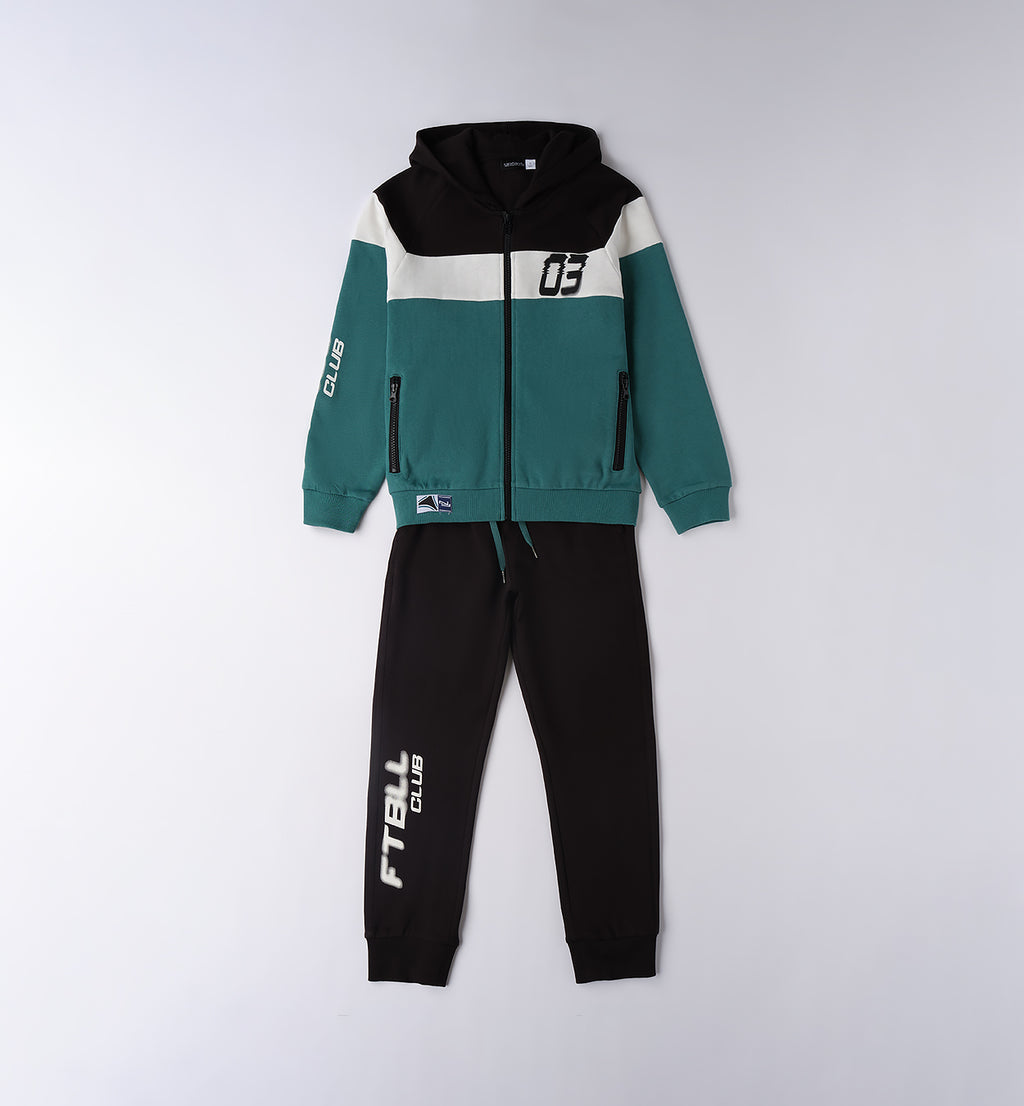 0F604 TUTA JOGGING DUE PEZZI RAGAZZO SARABANDA