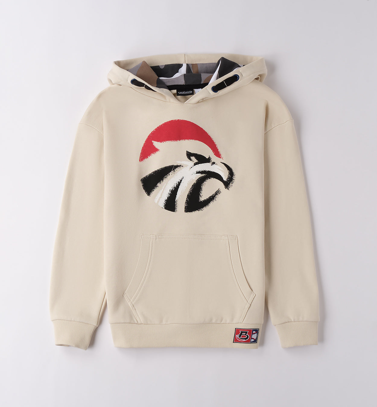 0F612 FELPA CHIUSA CON O SENZA CAPPUCCIO RAGAZZO SARABANDA