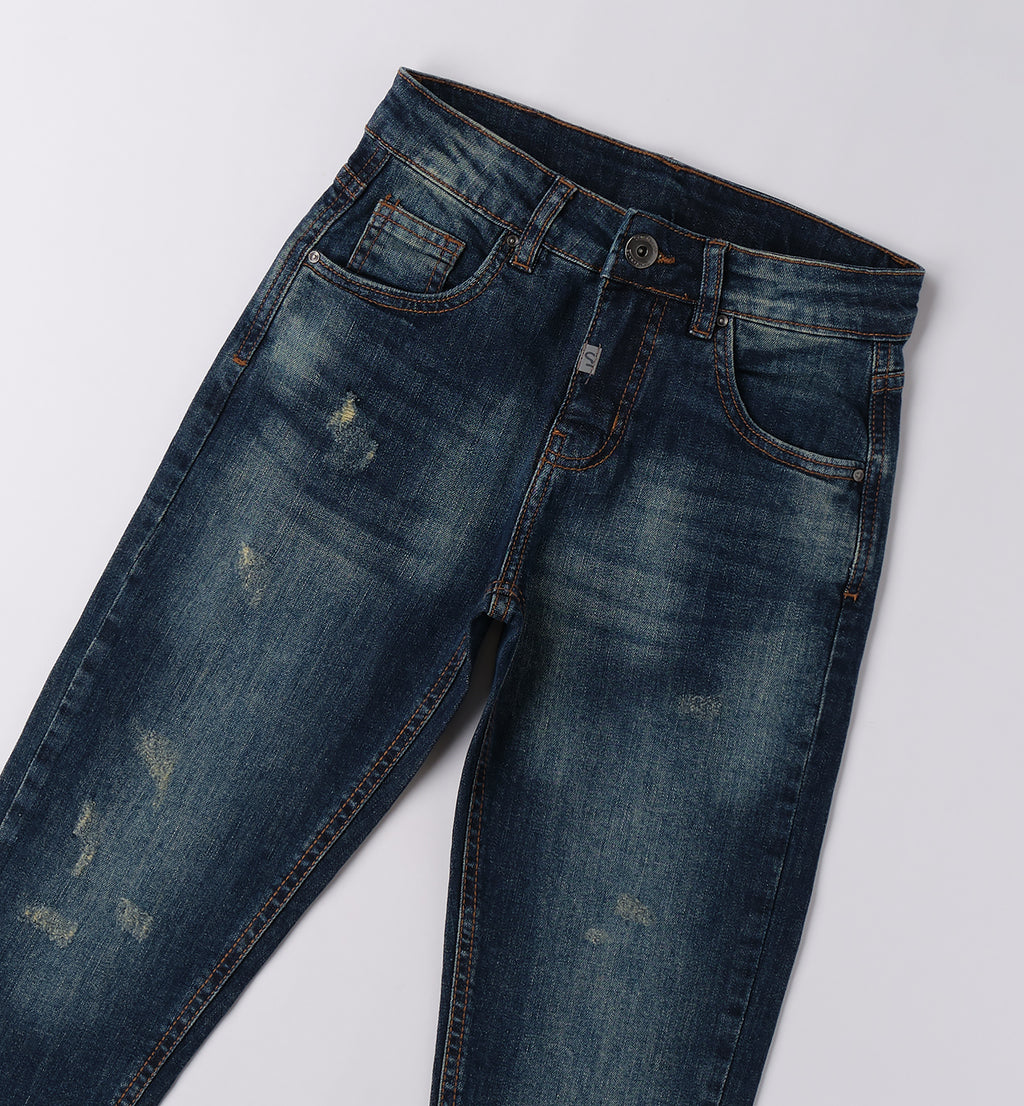 0F630 PANTALONE DENIM LUNGO RAGAZZO SARABANDA