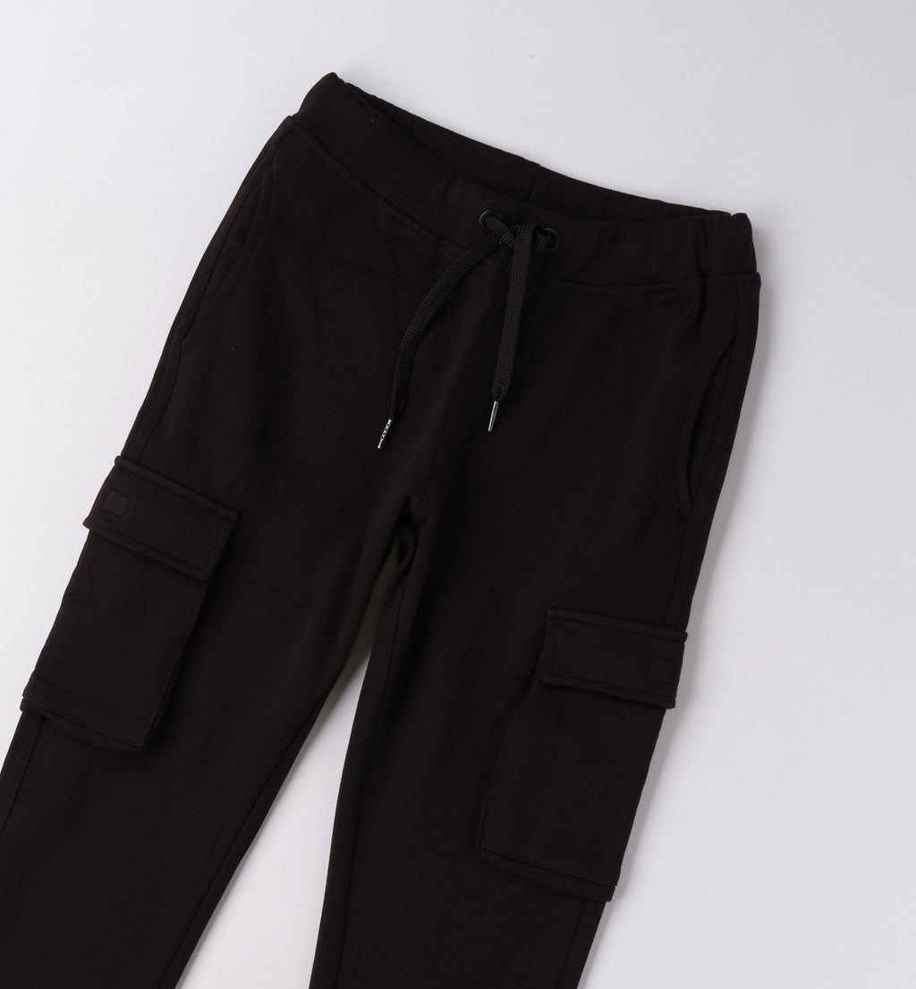 0F631 PANTALONE MAGLIA TAGLIATA LUNGO RAGAZZO SARABANDA