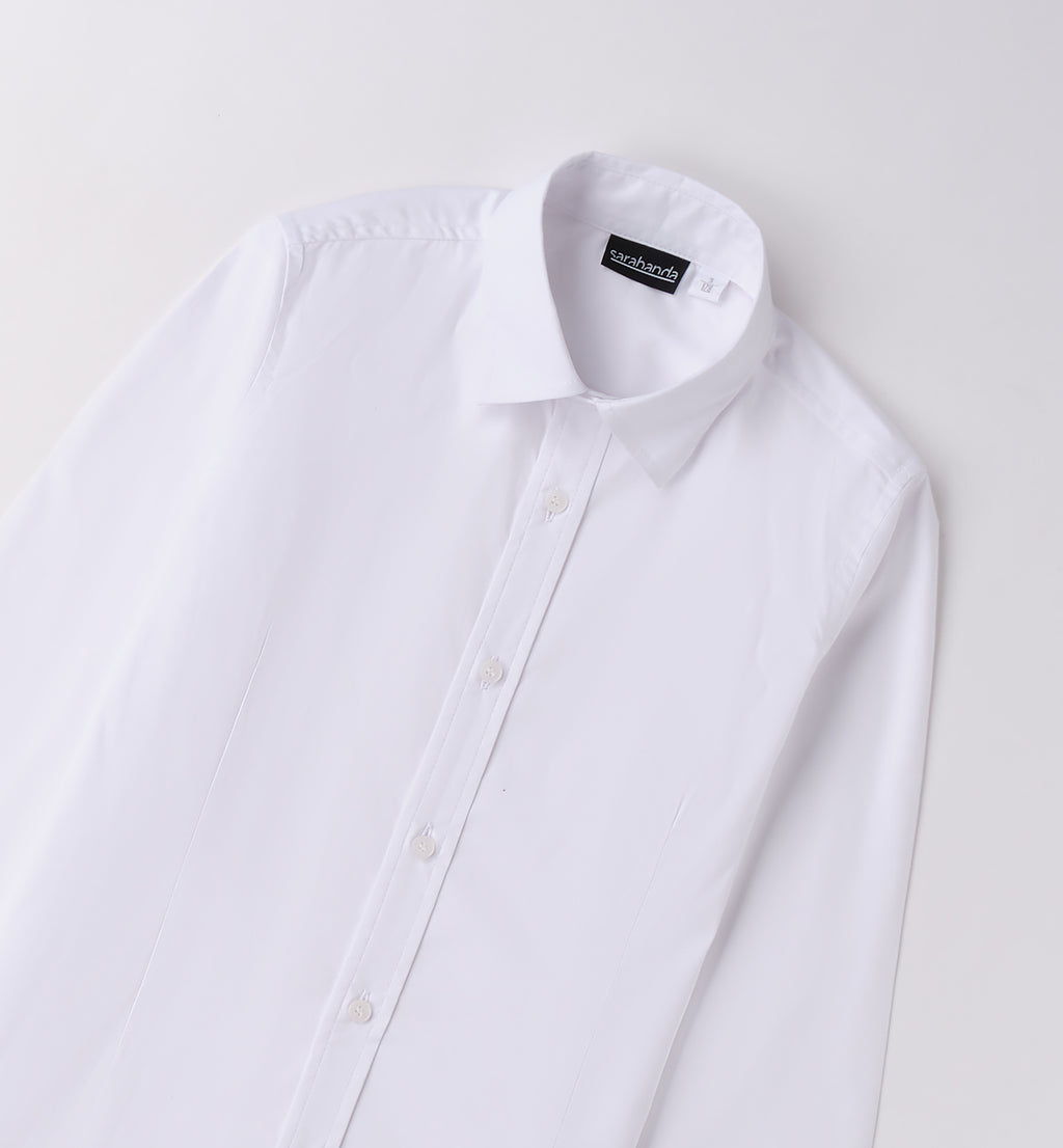 0F657 CAMICIA ML RAGAZZO SARABANDA