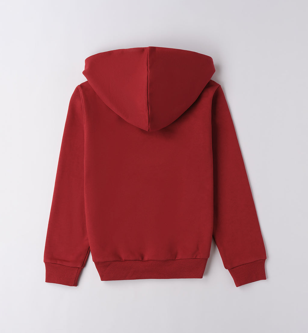 0F662 FELPA CHIUSA CON O SENZA CAPPUCCIO RAGAZZO SARABANDA