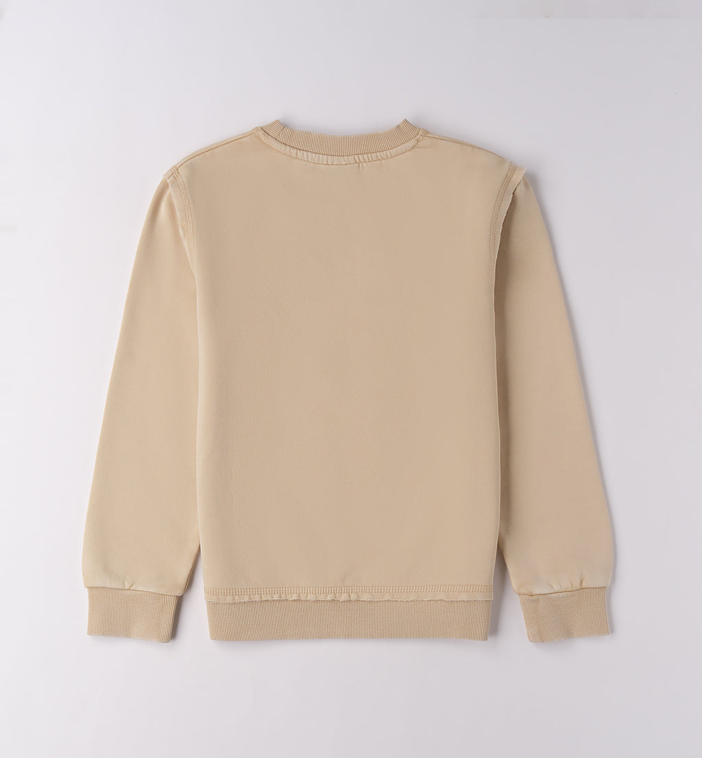 0F671 FELPA CHIUSA CON O SENZA CAPPUCCIO RAGAZZO SARABANDA