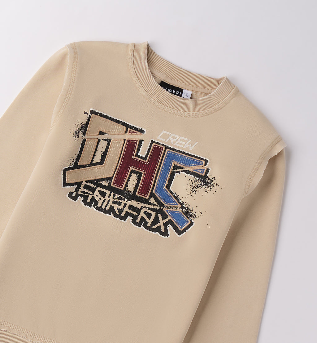 0F671 FELPA CHIUSA CON O SENZA CAPPUCCIO RAGAZZO SARABANDA