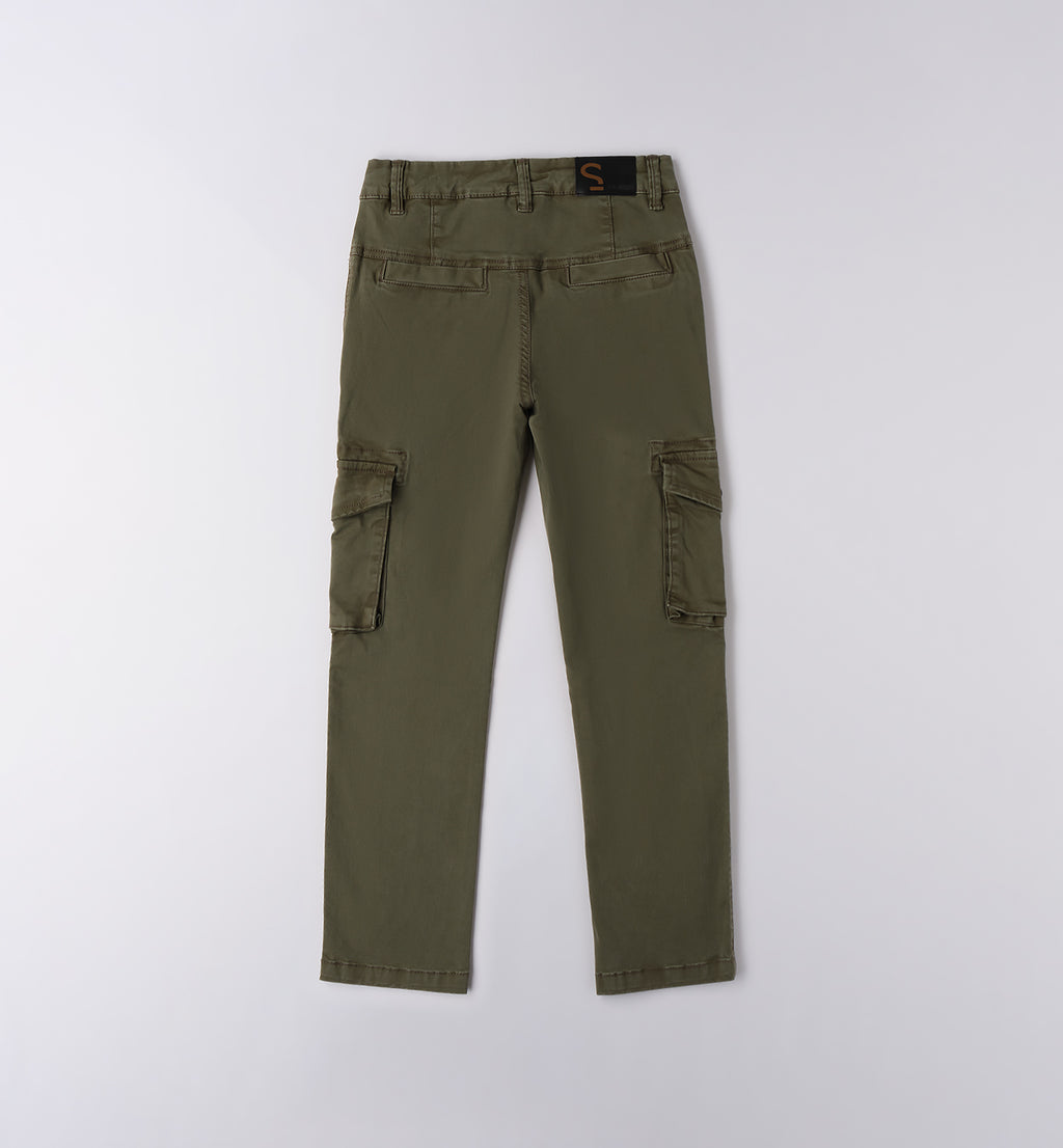 0F688 PANTALONE TESSUTO NAVETTA LUNGO RAGAZZO SARABANDA