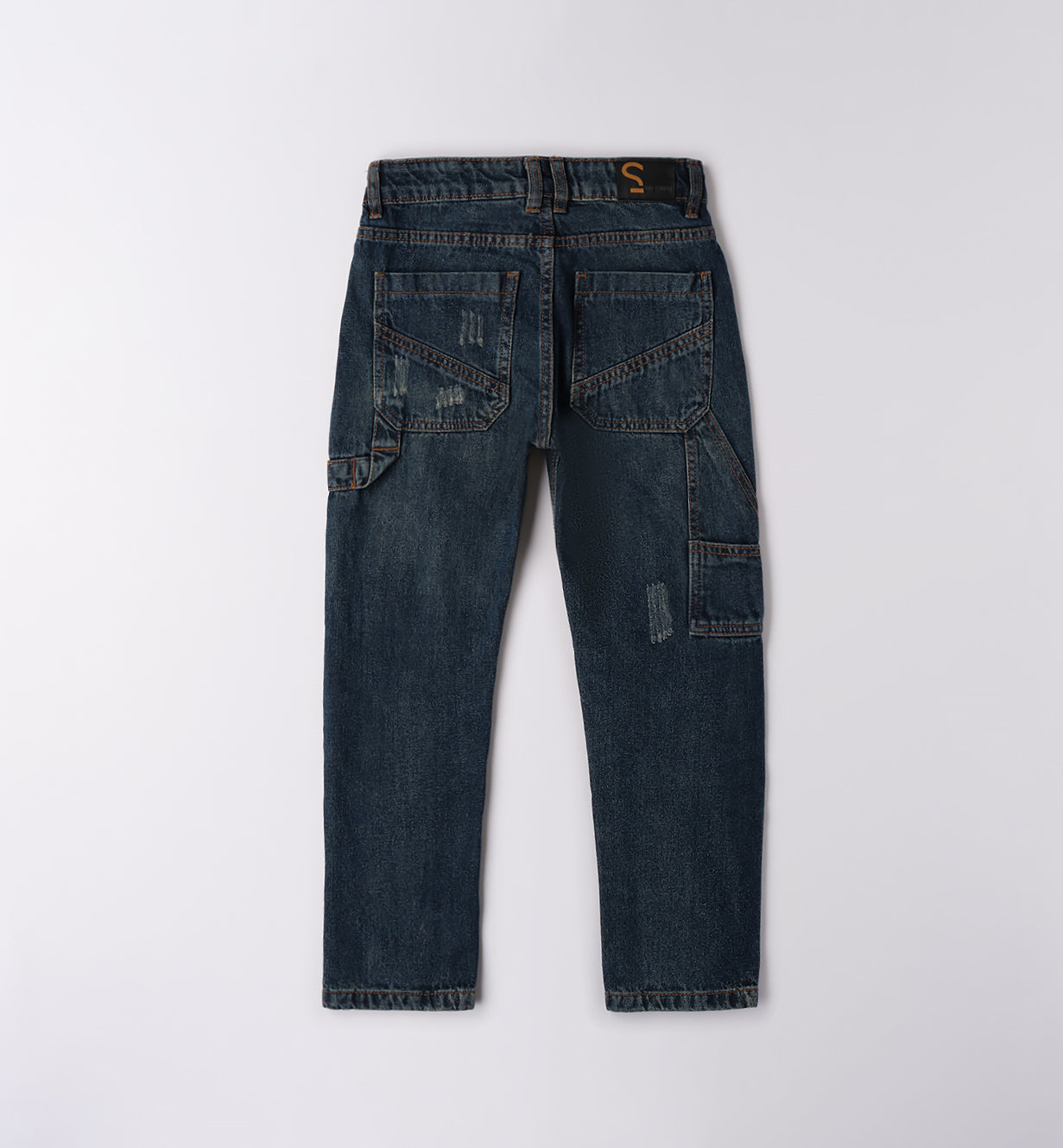 0F691 PANTALONE DENIM LUNGO RAGAZZO SARABANDA