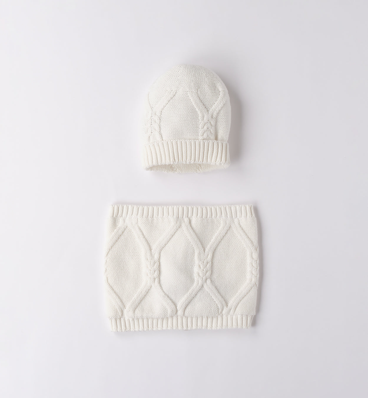 0F934 SET CAPPELLO E COLLO BAMBINA SARABANDA