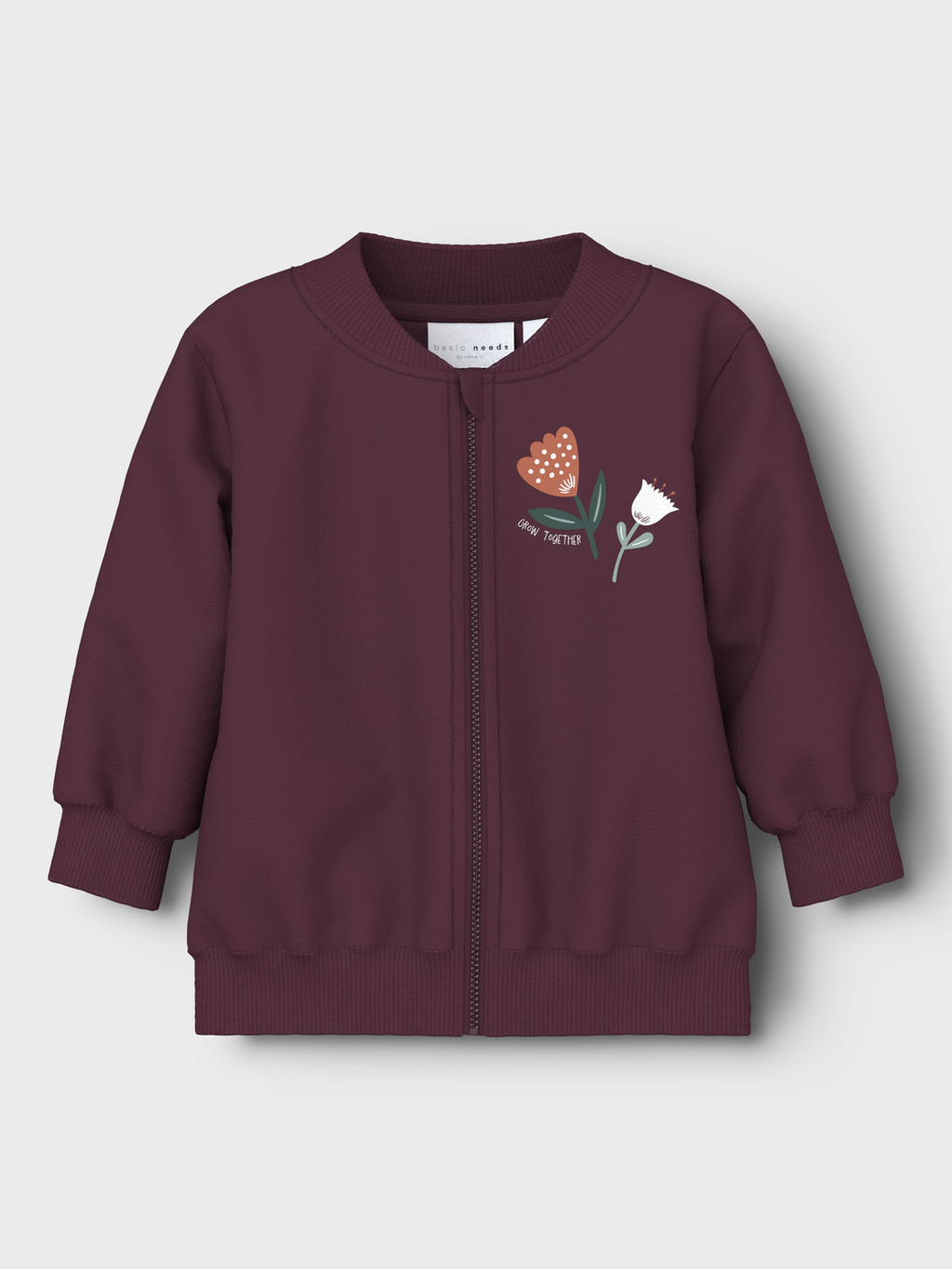 13226052 FELPA FULL ZIP NEONATA NAME IT