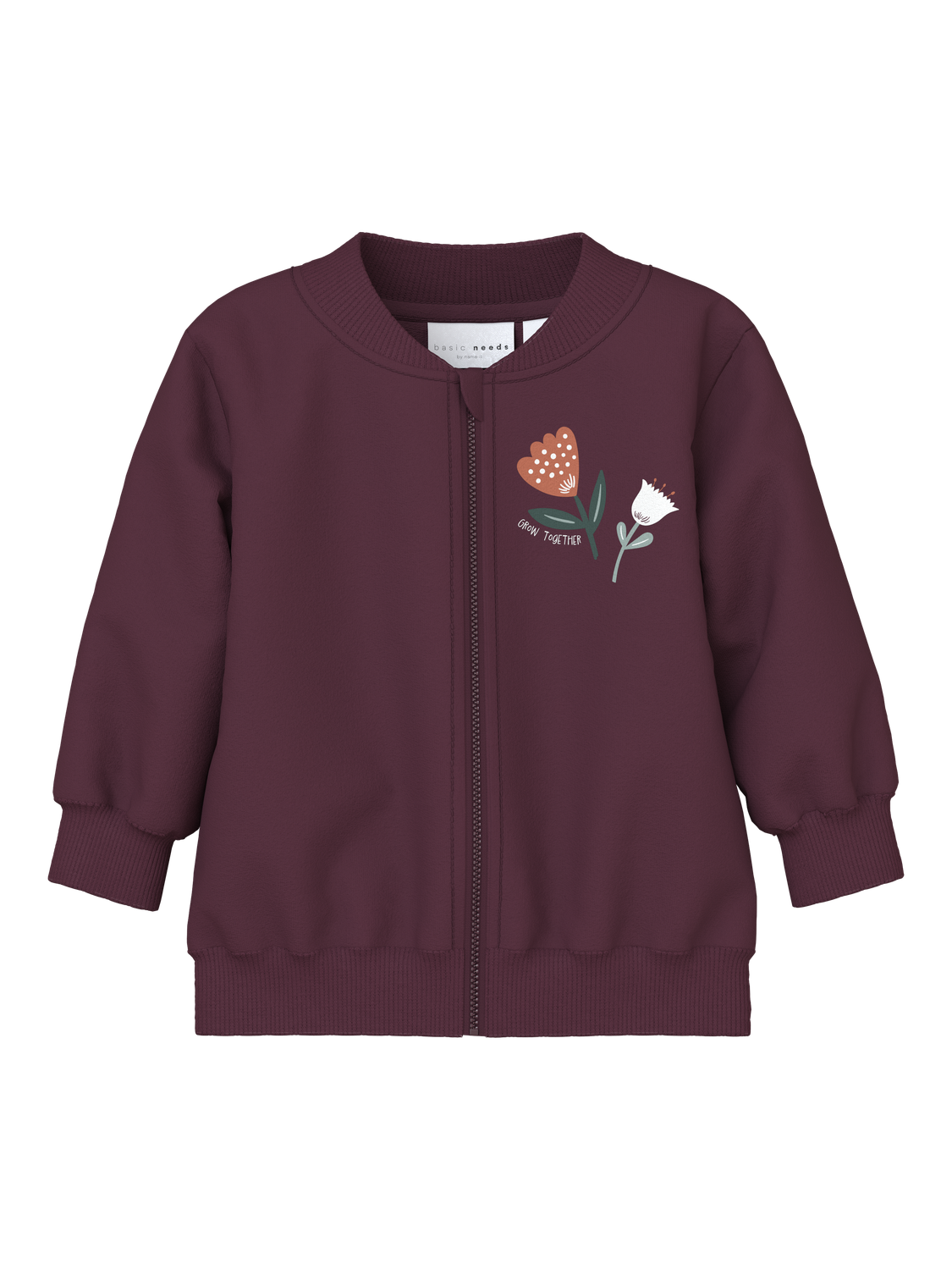 13226052 FELPA FULL ZIP NEONATA NAME IT