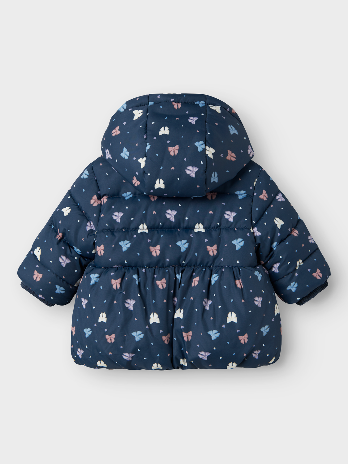 13244036 PIUMINO CON FIOCCHI NEONATA NAME IT