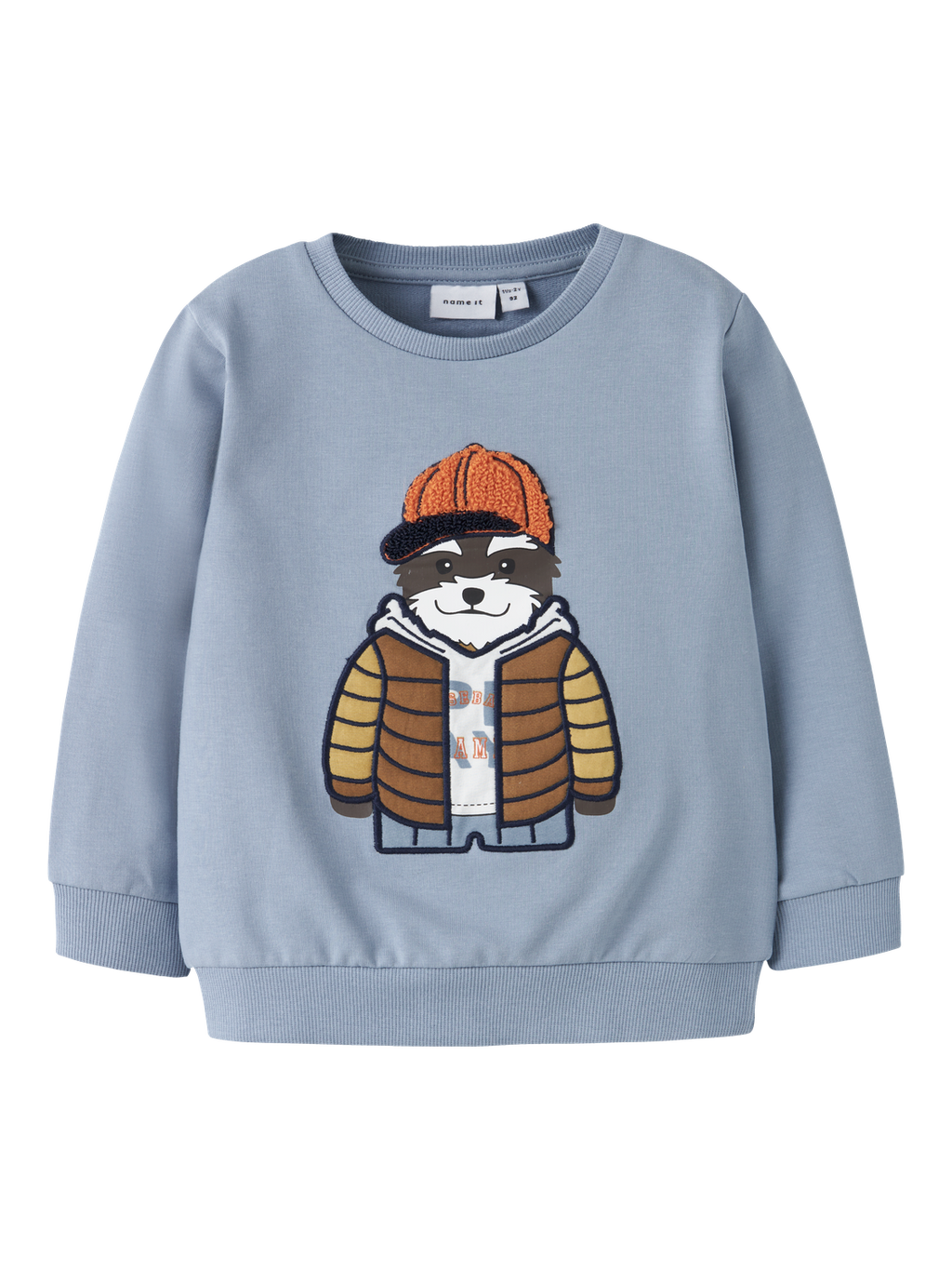 13244649 FELPA GIROCOLLO GARZATA BAMBINO NAME IT