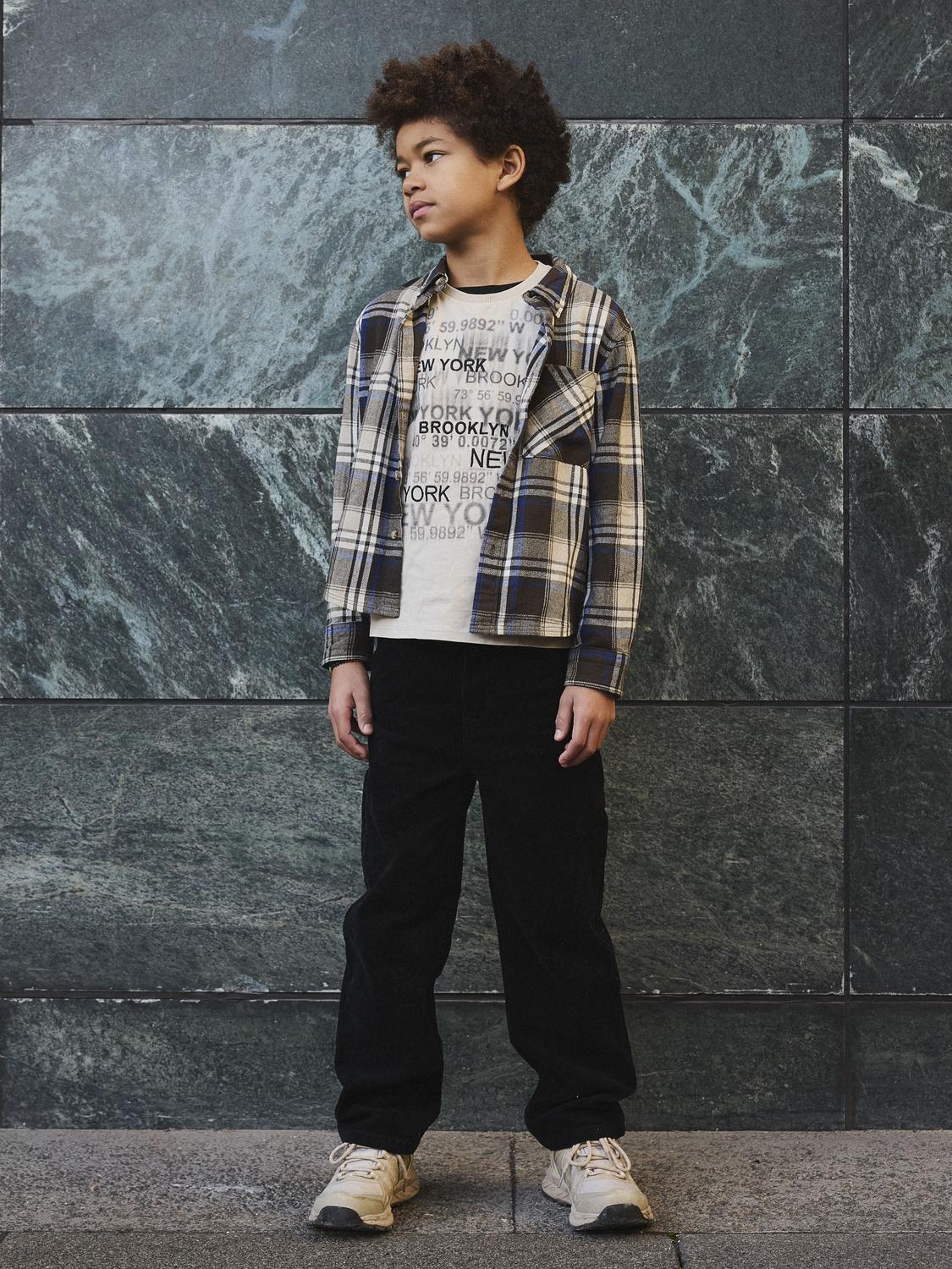 13244813 PANTALONE VELLUTO RAGAZZO NAME IT