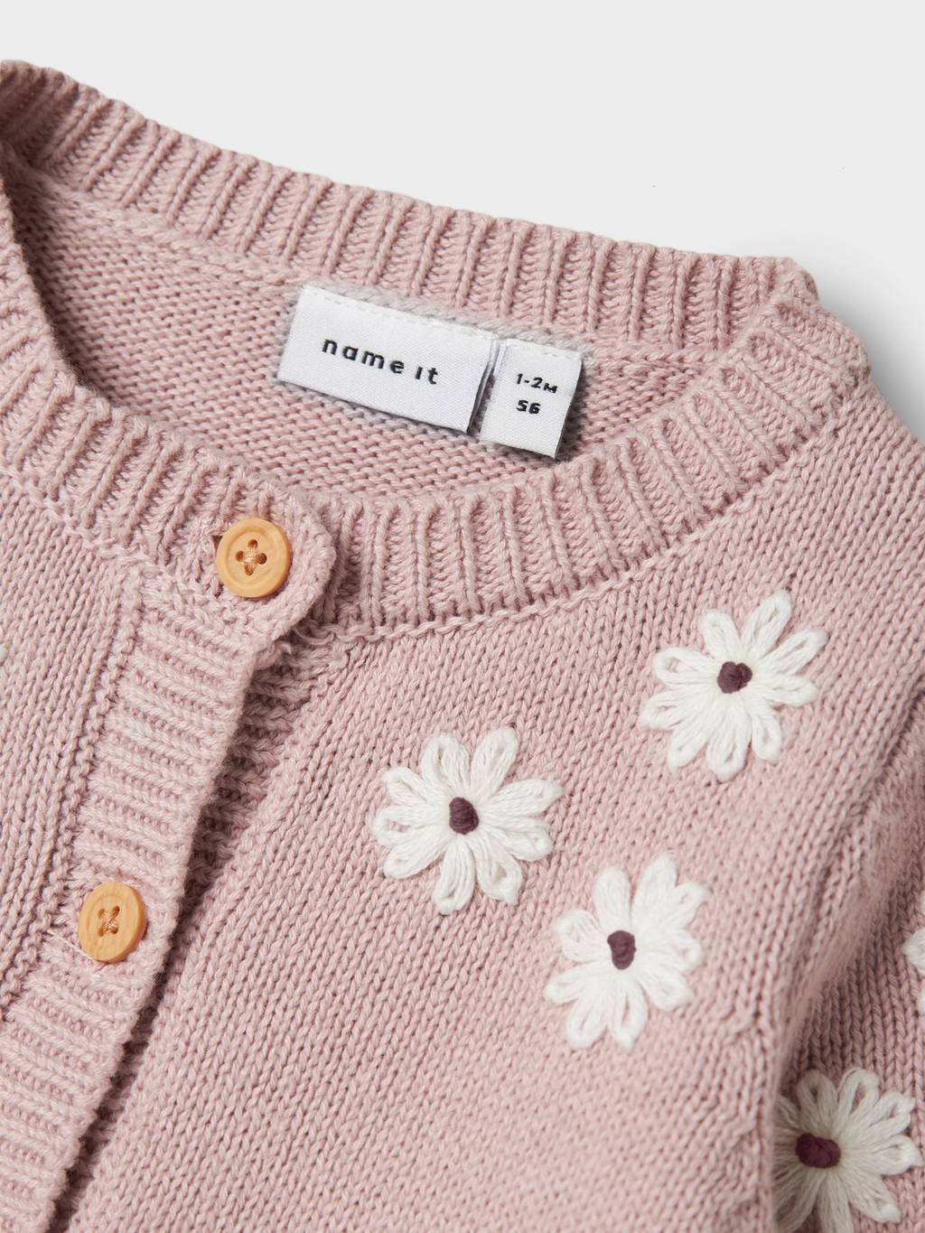 13245185 CARDIGAN CON FIORI NEONATA NAME IT