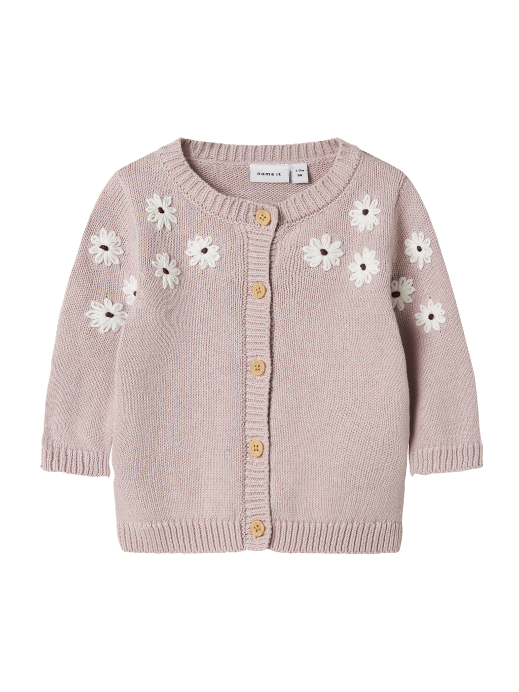 13245185 CARDIGAN CON FIORI NEONATA NAME IT