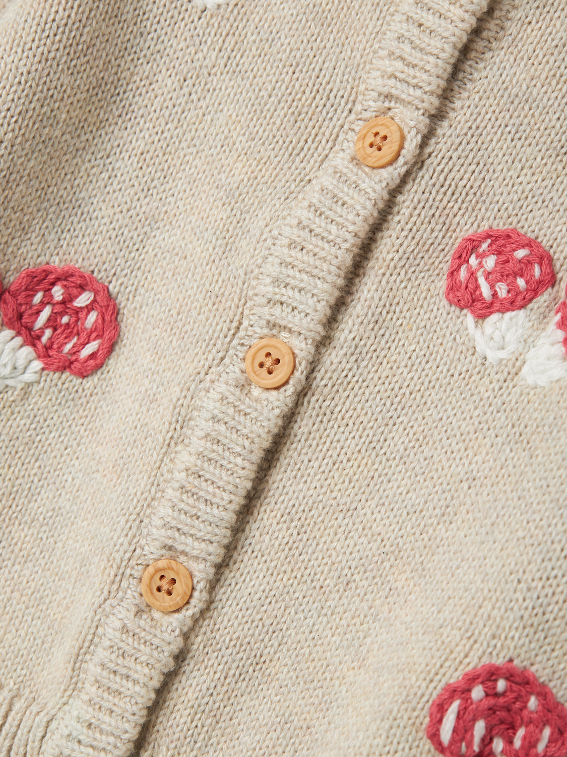 13245189 CARDIGAN NEONATA CON FUNGHI NAME IT