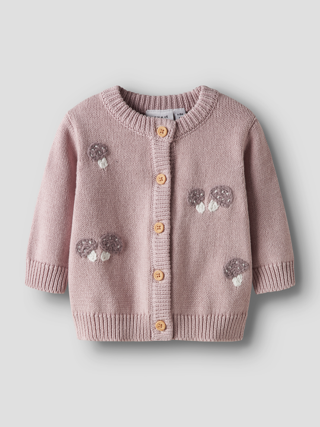 13245189 CARDIGAN NEONATA CON FUNGHI NAME IT