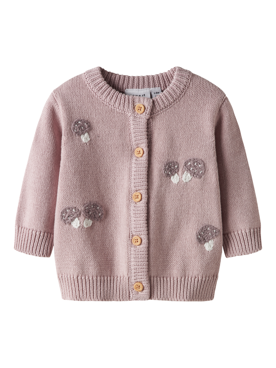 13245189 CARDIGAN NEONATA CON FUNGHI NAME IT