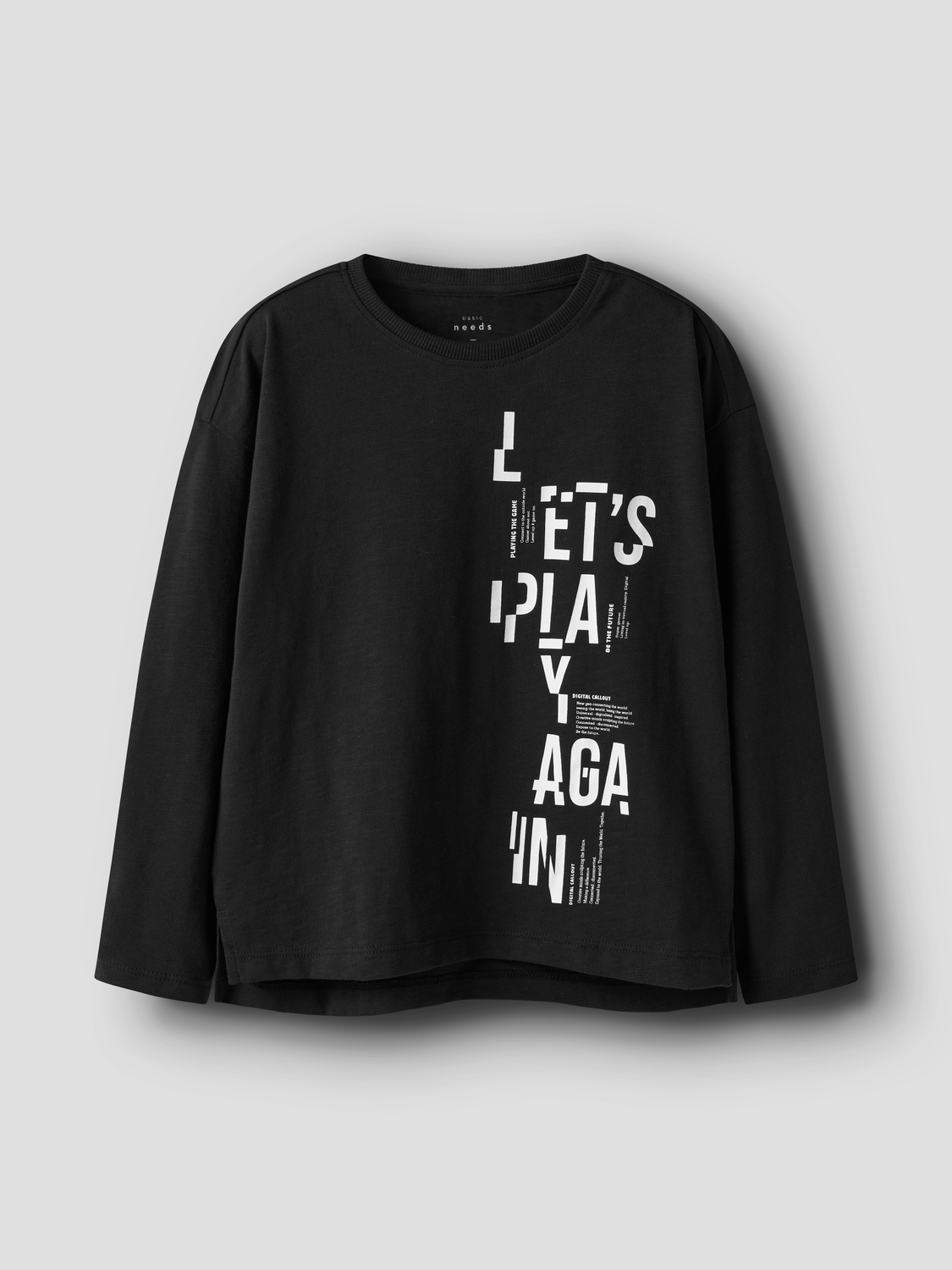 13246365 T-SHIRT COTONE ML RAGAZZO NAME IT