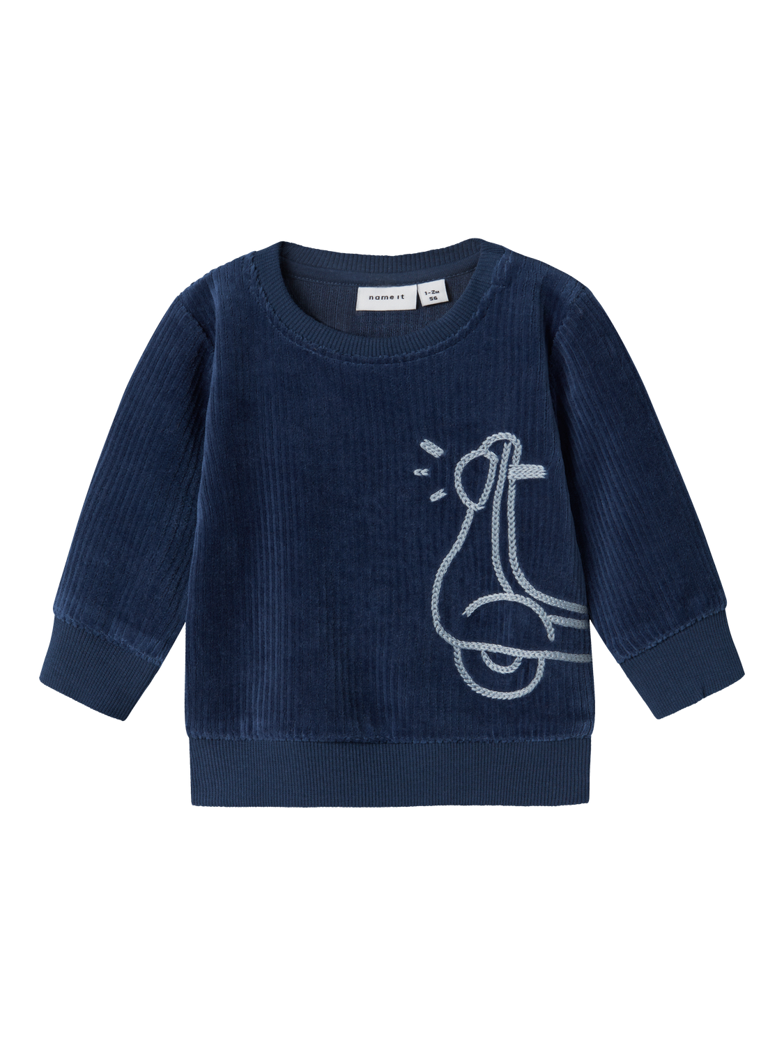 13246568 FELPA VELLUTO NEONATO NAME IT